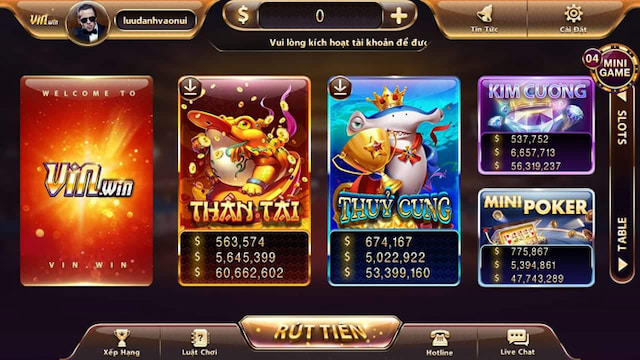 Trang chủ của nhà cái VinWin