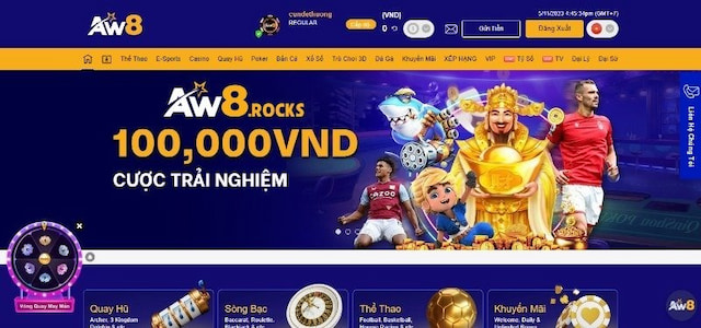 Trang chủ của nhà cái aw8